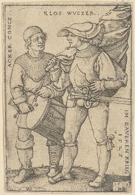 Bildnachweis: ETH-Bibliothek Zürich, Graphische Sammlung / D 6605 / Public Domain Mark 1.0 Trommler aus dem Altertum