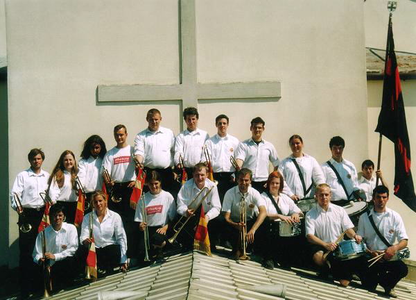 2003: on the roof of our presbytery