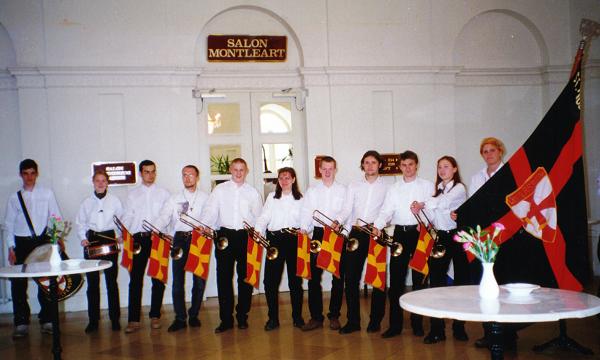 Auftritt im Schloß Wilhelminenberg 1997