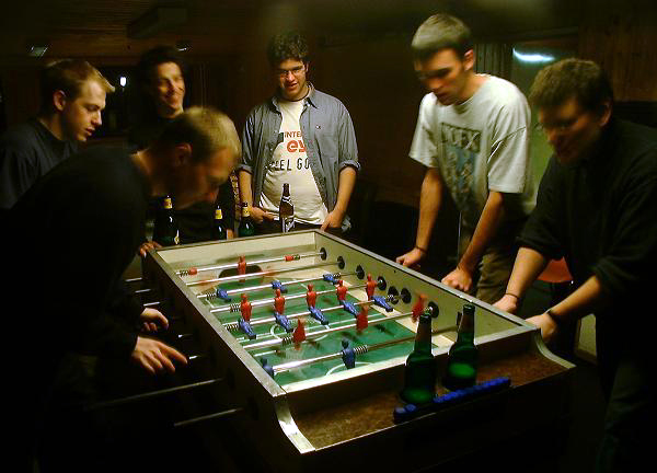 table football and people of the MZW table football and people of the MZW